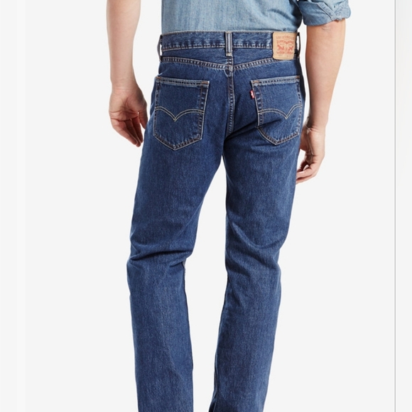 Mens 505 Levi's Relax Fit Jeans Size 36 x 30 New With Tags - Picture 3 of 5